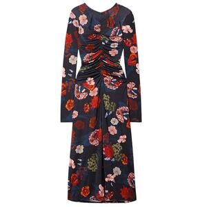 Cara Cara Ruched Black Maisy Dress Size XXS